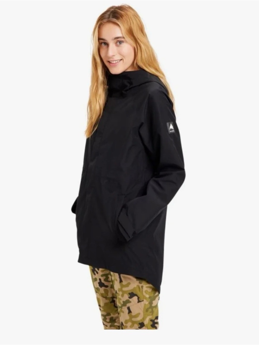 Burton Women's Black Rain Coat